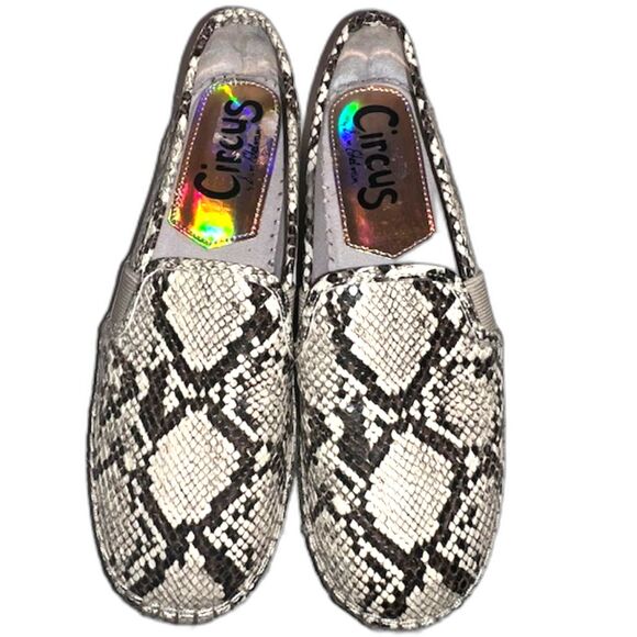 CIRCUS SAM EDELMAN CORA SNAKE PLATFORM ESPADRILLE SIZE 7 - Picture 4 of 10